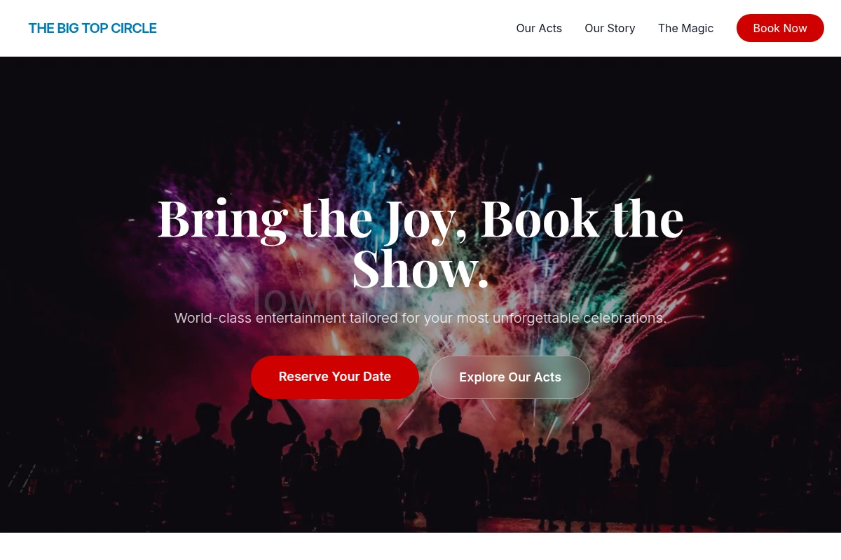 Booking Entertainment